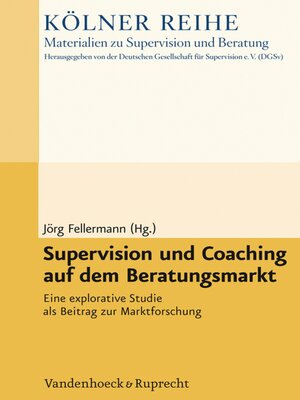 cover image of Supervision und Coaching auf dem Beratungsmarkt